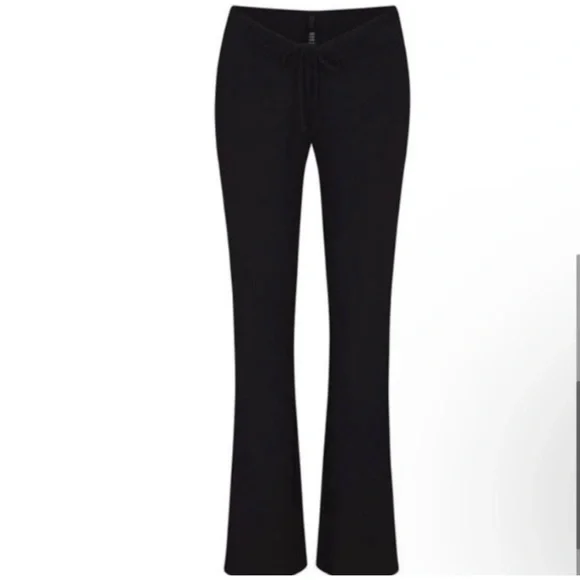NWT Skims Soft Lounge Cinch Pant Medium black - Picture 4 of 6